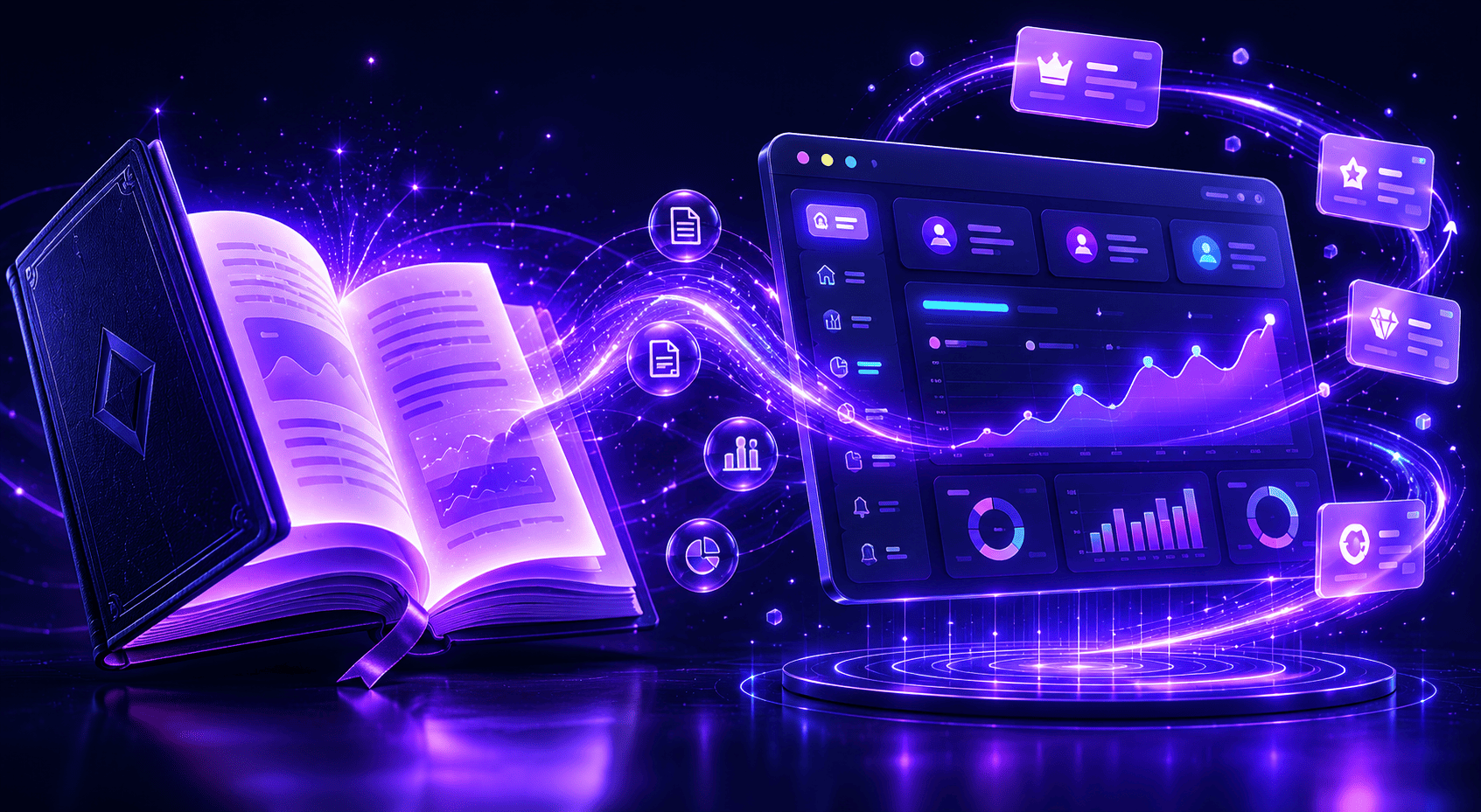 Evolução: ebook gerado por IA → SaaS premium → renda recorrente mensal